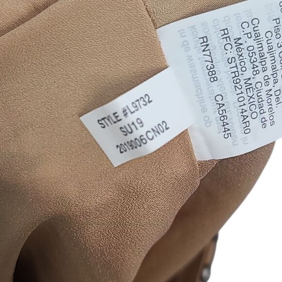 J. Crew Animal Print Pleated Midi Skirt Size 0 - Picture 5 of 5